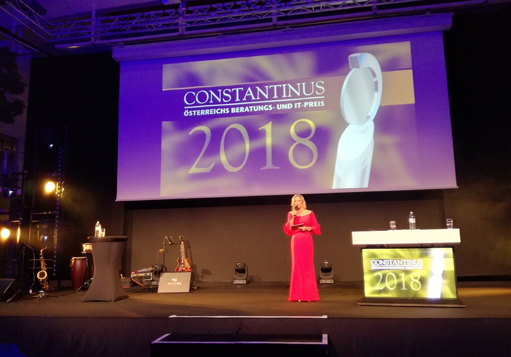 Verleihung des Constantinus Preises 2018