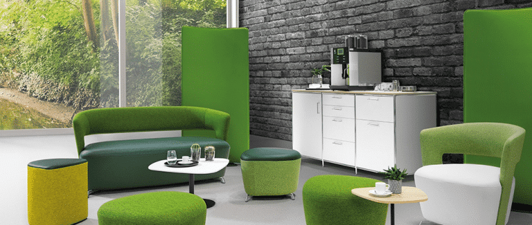Loungemöbel, Lounge, Dauphin, Begegnungszone, Meeting, Design, gemütlich, Soft Seating