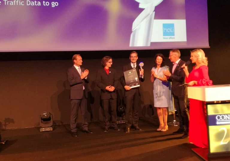 Verleihung des Constantinus Award 2018 auf der Bühne